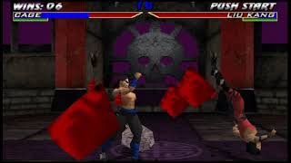 Mortal Kombat 4 Johnny Cage Playthrough