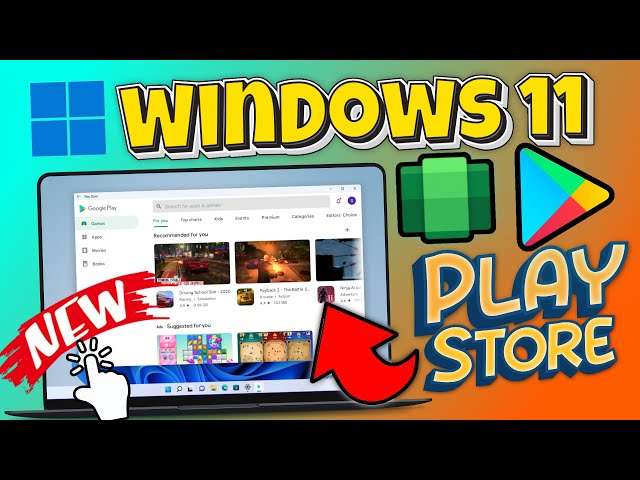 Finally!! Installed WSA with google play store on my 8 year old laptop. It  chuggs a lot lol. : r/Windows11