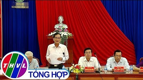 THVL | Đoàn công tác của Tỉnh ủy giám sát tại Thành phố Vĩnh Long