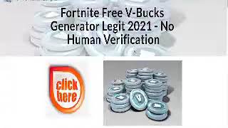 Vbucks Code No Human Verification 11 21