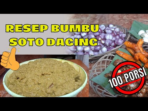Resep Soto Betawi Untuk 100 Porsi