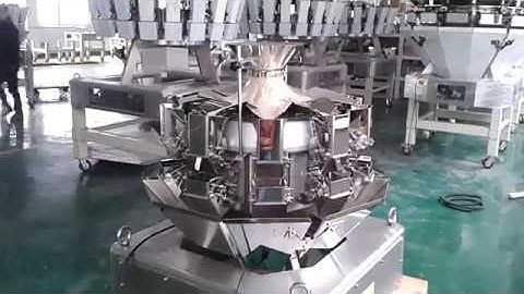A10N5 10 head weigher 0 .5L hopper  mini weigher for seeds rice 5-500g