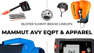 2023 Mammut Avalanche Safety Eqpt & Apparel | Blister Summit Brand Lineup