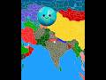 India goes away from the world 🌍 #countryballs #shorts