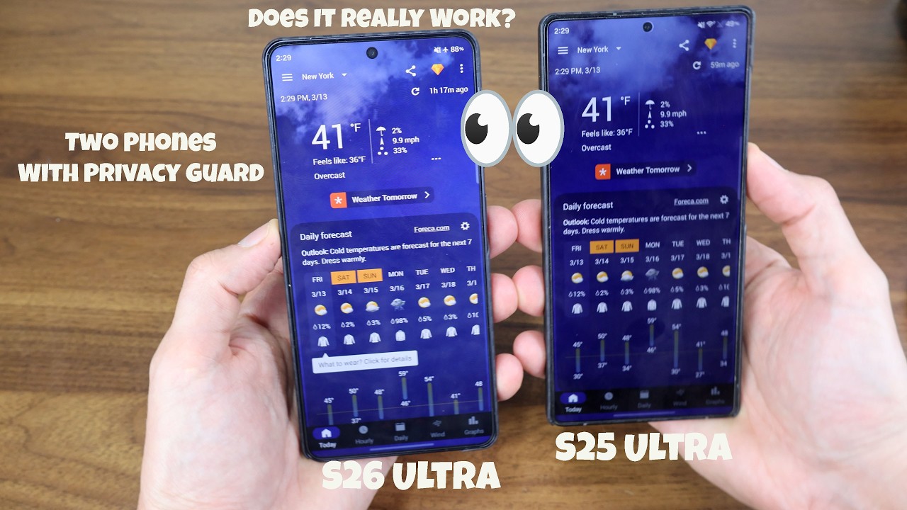 Samsung S26 Ultra Privacy Display : Does it Really Work?