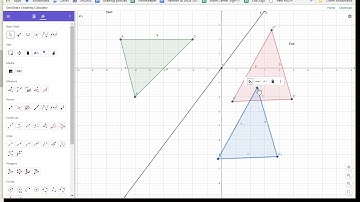 Reflection and  Translation with Geogebra
