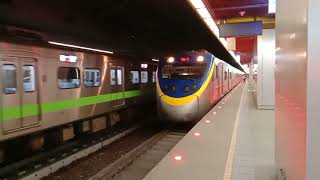 3217次800型區間車跑山線往潮州進入高雄站~