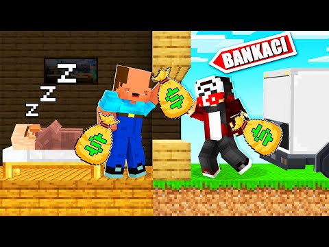 TERS MASKE VS BALON KAFA #24 - Minecraft