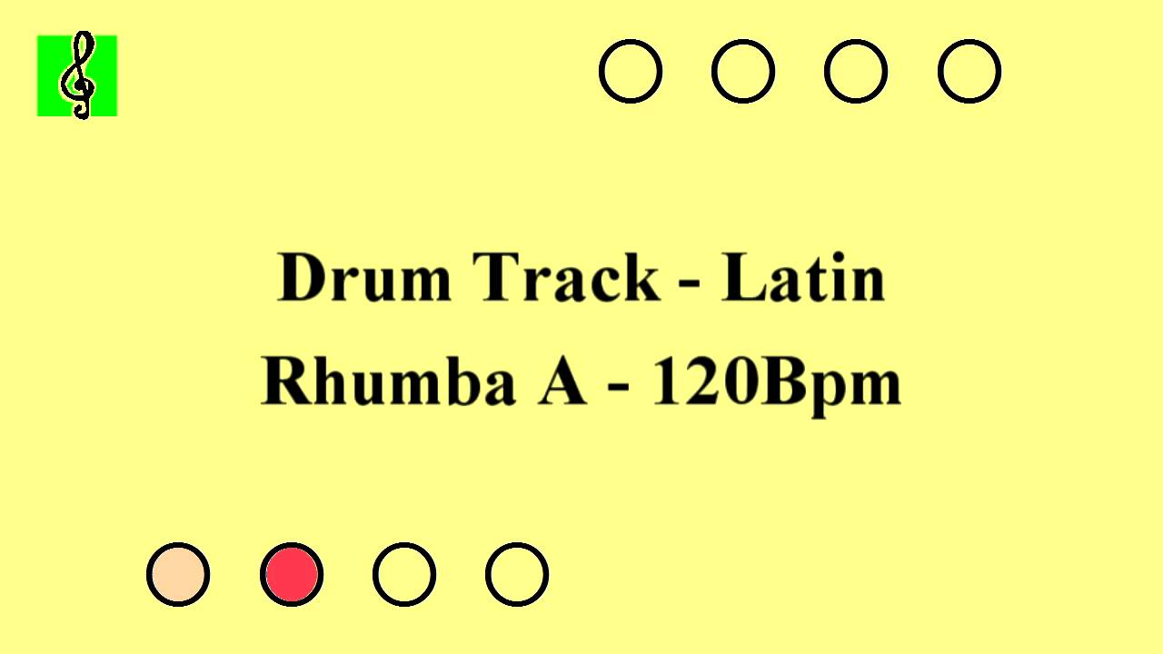 Rhumba Free Latin Drum Backing Track 120Bpm YouTube