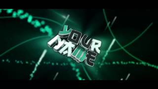 #barslovespanzoid3 || Amazing green intro template || Dl in dec.