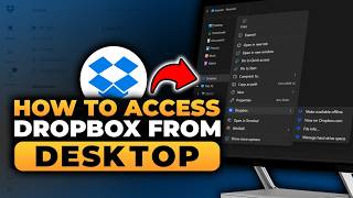 How To Access Dropbox From Desktop (𝟮𝟬𝟮𝟲) | 100% WORKS | NO Yapping, To The Point! | FAST & EASY