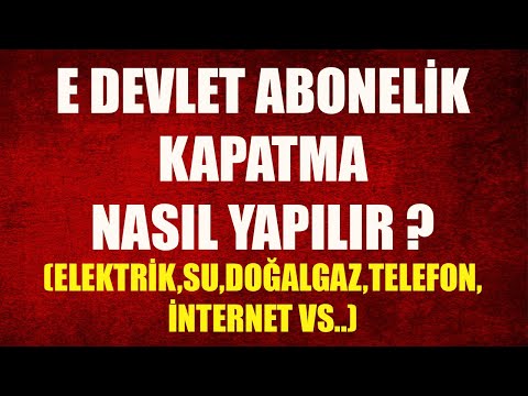 Video: Megafon Mobil Abonelikleri Nasıl Devre Dışı Bırakılır