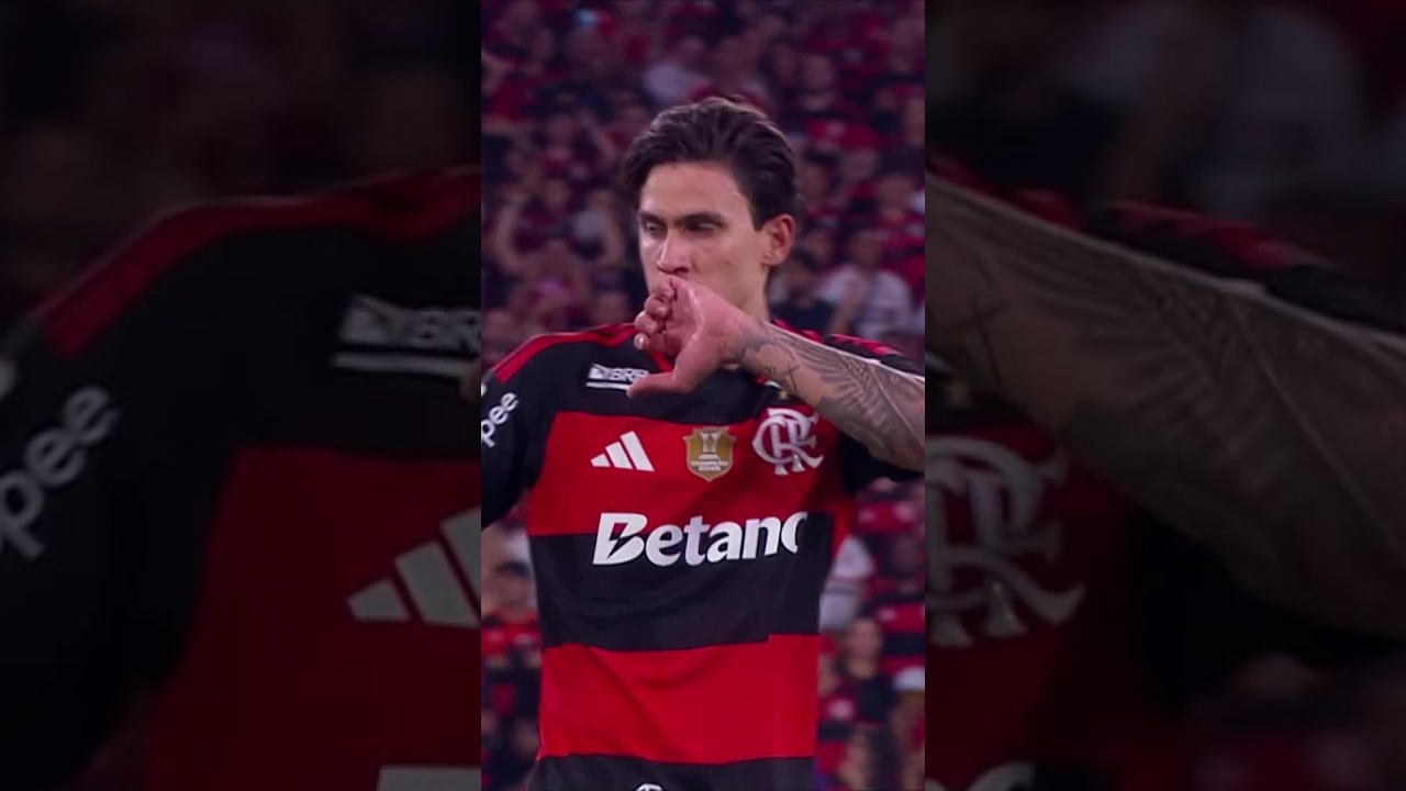PEDRO FAZ O SEGUNDO DO FLAMENGO! | #shorts | ge.globo