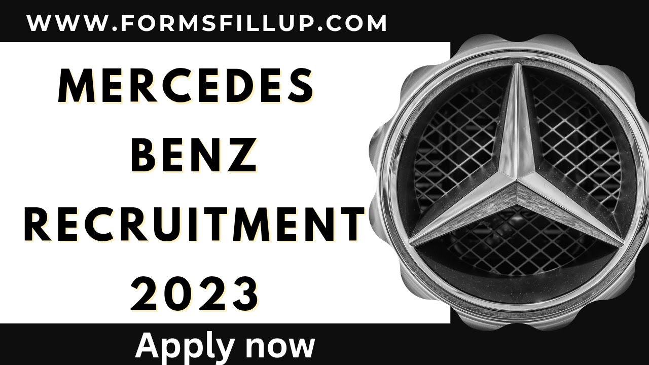 Mercedes Benz Fresher Recruitment 2023 I Graduate Engineer Trainees I