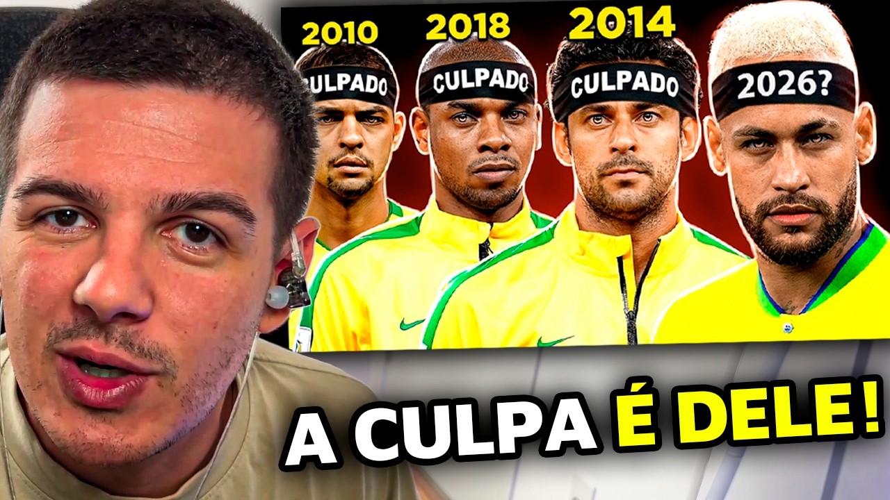 OS MAIORES VILÕES DA SELEÇÃO BRASILEIRA! - wardi REACT!