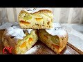 Быстрый Фруктовый Пирог на Кефире. Простой и Очень Вкусный!