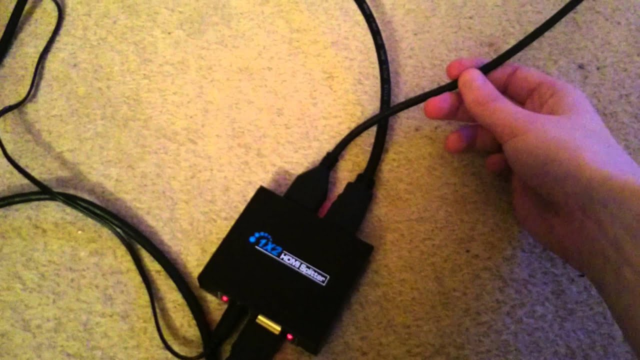 HOW TO RECORD PS4 W/ HDPVR2 GE AND HDMI SPLITTER YouTube