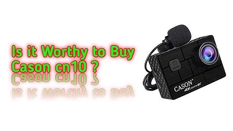 Cason CN10 Action 4K  Camera Amazon Review | Best Cason model #casoncn10