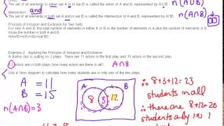 MDM4U 5 1 Organized Counting with Venn Diagrams Video 2