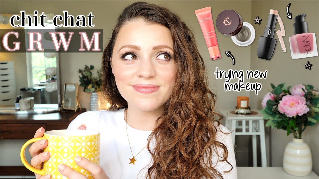 GET READY WITH ME + Trying Some New Makeup! - YouTube
