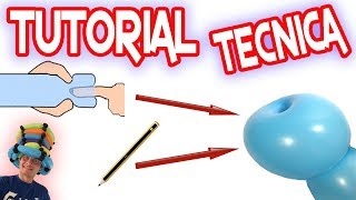 Palloncini modellabili Tutorial 60 -  torsione a mela (Tecnica)  - Balloon Twisting  -   Globoflexia screenshot 1