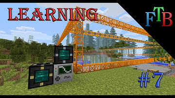 Learning "Feed The Beast" - Episode 7 - The Quarry, Industrial Grinder and more! + World Download