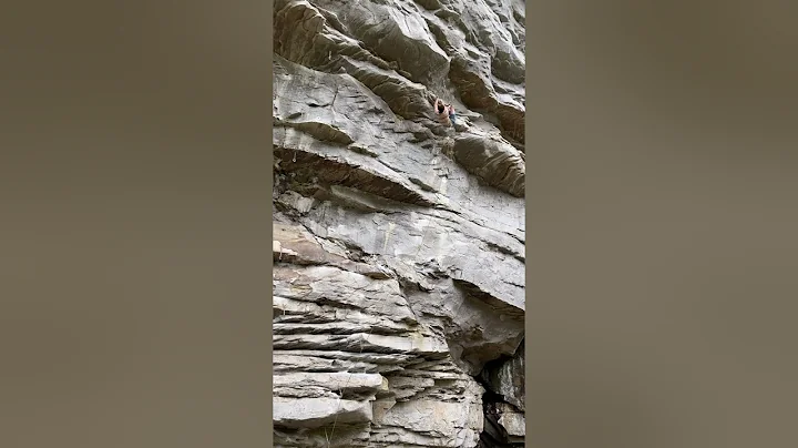 POD (5.13b) - New River Gorge