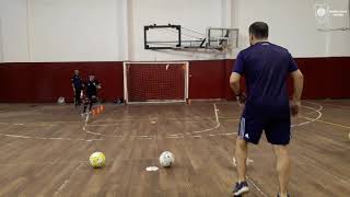 Entrenamiento arqueros Primera División River Plate Futsal