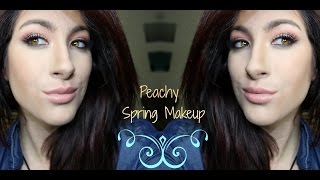 Peachy Spring Eyes | Make up