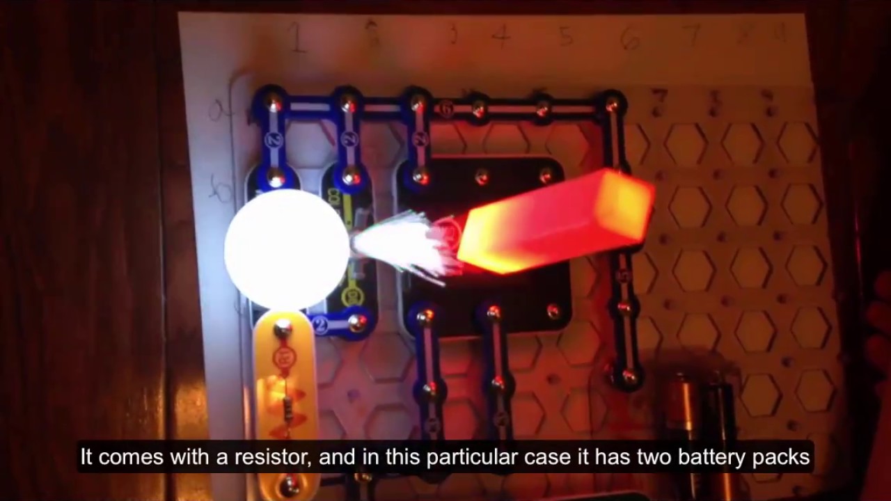 STEM Toy: Snap Circuits Light Kit Engineering for Kids Project 82