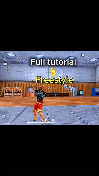 Freestyle Tutorial 🦶🏼🇧🇷 #freefire #rizexoff