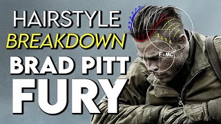 BRAD PITT Haircut From FURY | In-Depth Breakdown & What To Tell Your Barber