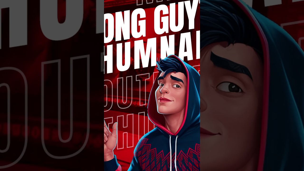 I redesign @TheBongGuyOfficial 's thumbnail #fan #graphicdesign #thumbnail