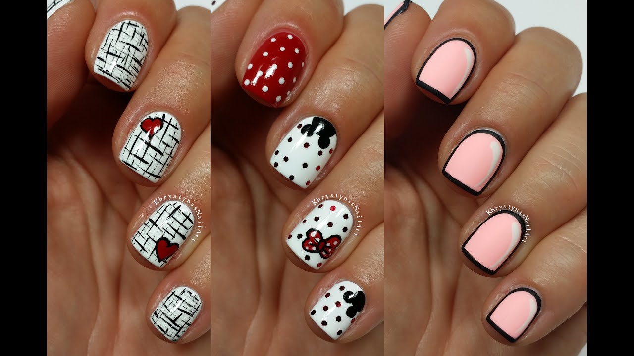 3. Step-by-Step Freehand Nail Designs - wide 7