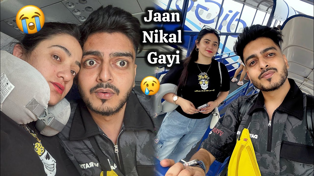 Plane Girta Girta Bacha 😢 Aaj to Jaan Nikal Gayi Honeymoon pe 😭 Rachit Rojha Vlogs