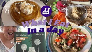 What I eat in a day WW points and Macros and Calories | Marchpower  Portable Rechargeable Fan