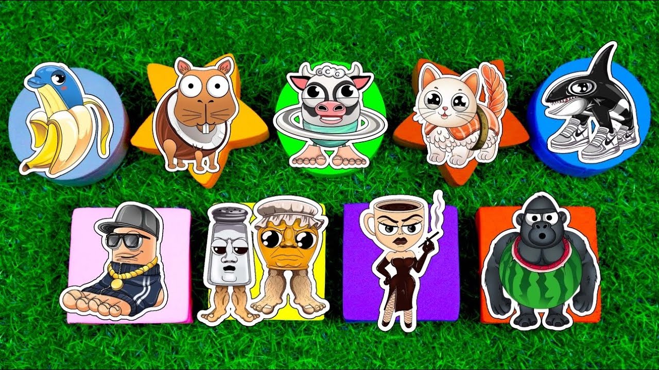 💖 SPRUNKI CUBES ! Which Italian Brainrot will out ? Espressona Signora Bananita Dolfinita Phases