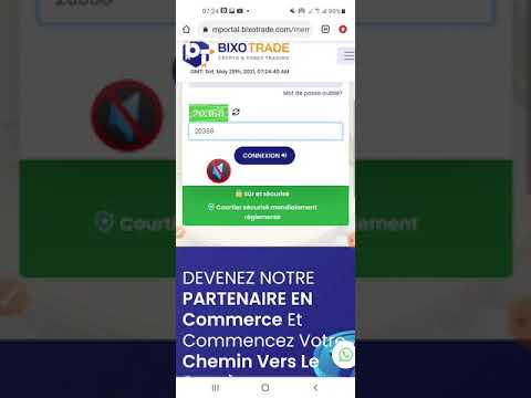 Voici comment se connecter dans son compte BIXO TRADE /en foulbe Hala marketing