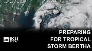 Louisiana residents prepare for Tropical Storm Bertha on the Gulf Coast