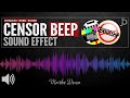 Censor beep sound effect  royalty free sound effects