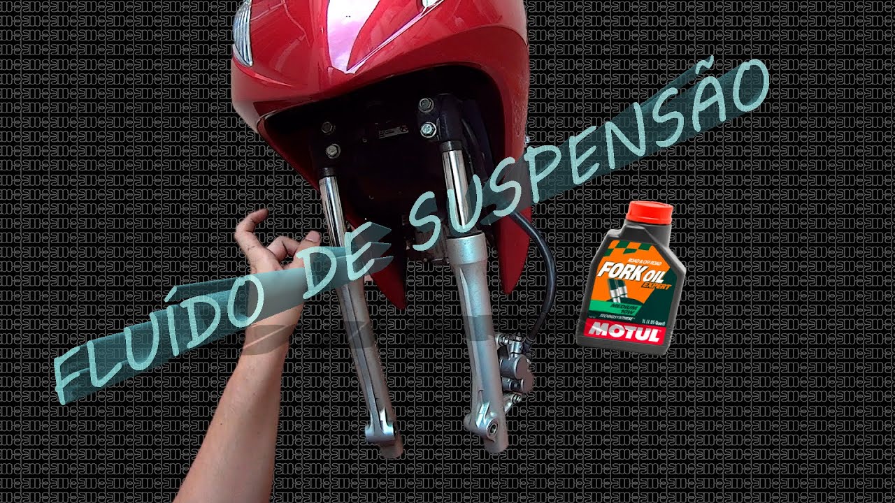 Trocando o fluído de suspensão da biz 125 EX - De Carona 125