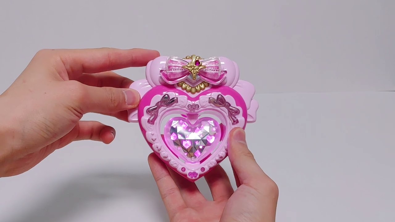 완젼 럭키블링이자나☆ 너랑 아이돌 변신 아이돌 하트 브로치