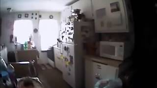 Bodycam Video Shows Squirrel Jumping Onto Police Officer