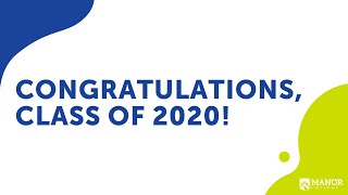 Congratulations to the Class of 2020!