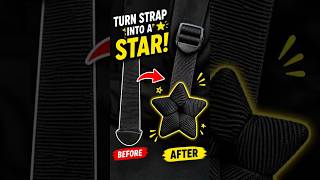 Turn Your Backpack Strap Into a Cute Star Easy School DIY