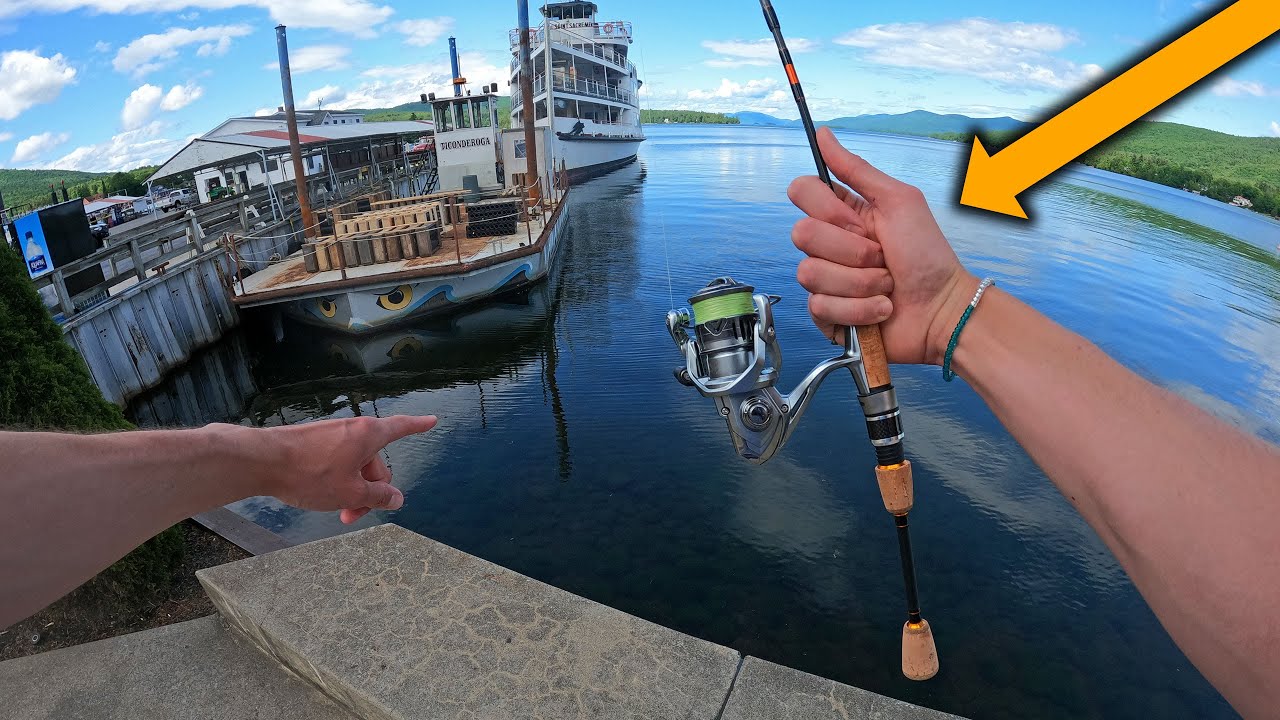 Ultralight Fishing For Whatever Bites In Lake George New York!