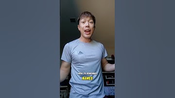 How To Remember Names - BE SUAVE Acronym #jimkwik #superbrain #mindvalley #memorytips