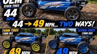 Can Tire Swaps Unlock 50 MPH UDIRC 1204 Pro | UD1204PRO | GLEAM | Day 29 #RCAdayChallengeJuly2026