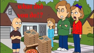 CLASSIC CAILLOU 1000 PIZZAS/GROUNDED BIG TIME!