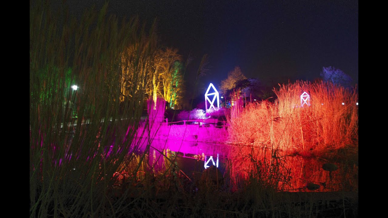 Grugapark Essen Lichterfest 2020